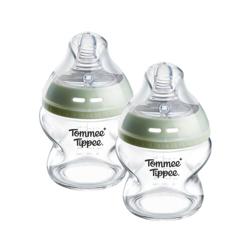 Biberón de vidrio Tommee Tippee 150 ml (pack de 2)