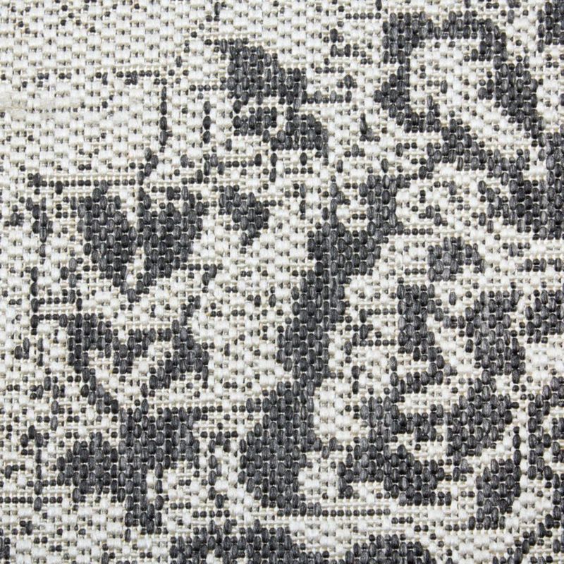 ALFOMBRA Nicole Miller New York 53 cm x 218 cm Gris/Negro