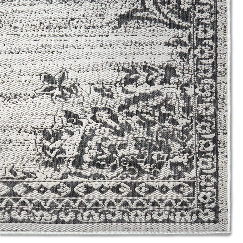 ALFOMBRA Nicole Miller New York 53 cm x 218 cm Gris/Negro