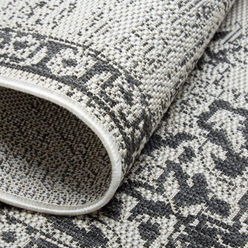 ALFOMBRA Nicole Miller New York 53 cm x 218 cm Gris/Negro
