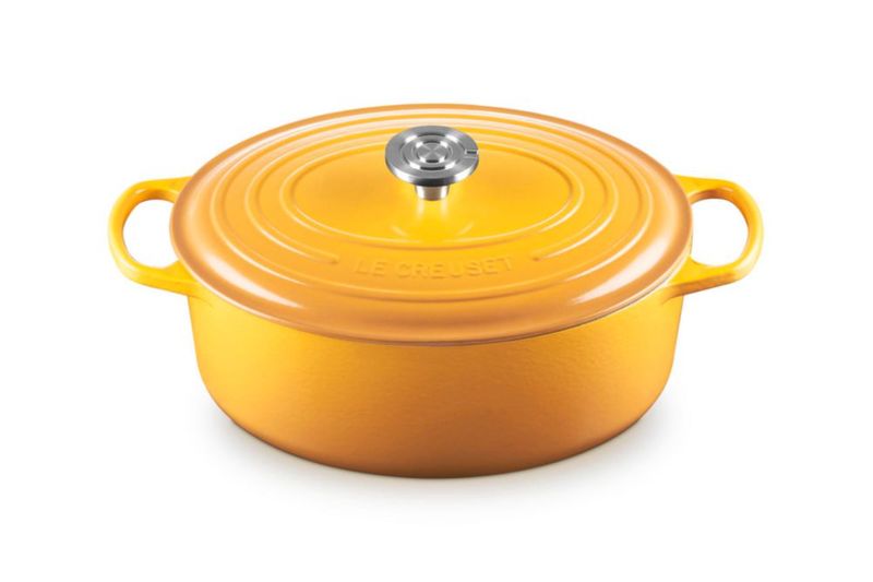 Olla Holandesa Le Creuset de Hierro Fundido Esmaltado 63 L Color Nectar