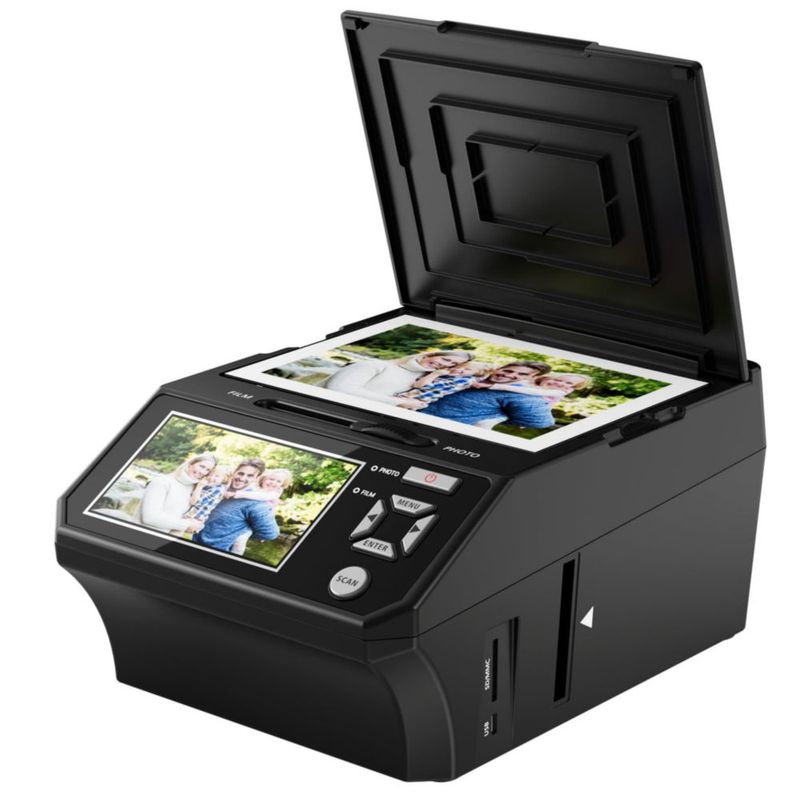 Escáner DigitPro 5" para fotos diapositivas y negativos