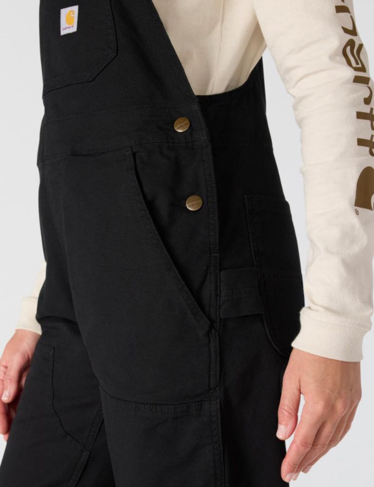 Overol Carhartt Mujer Ashland 2X Corto Negro