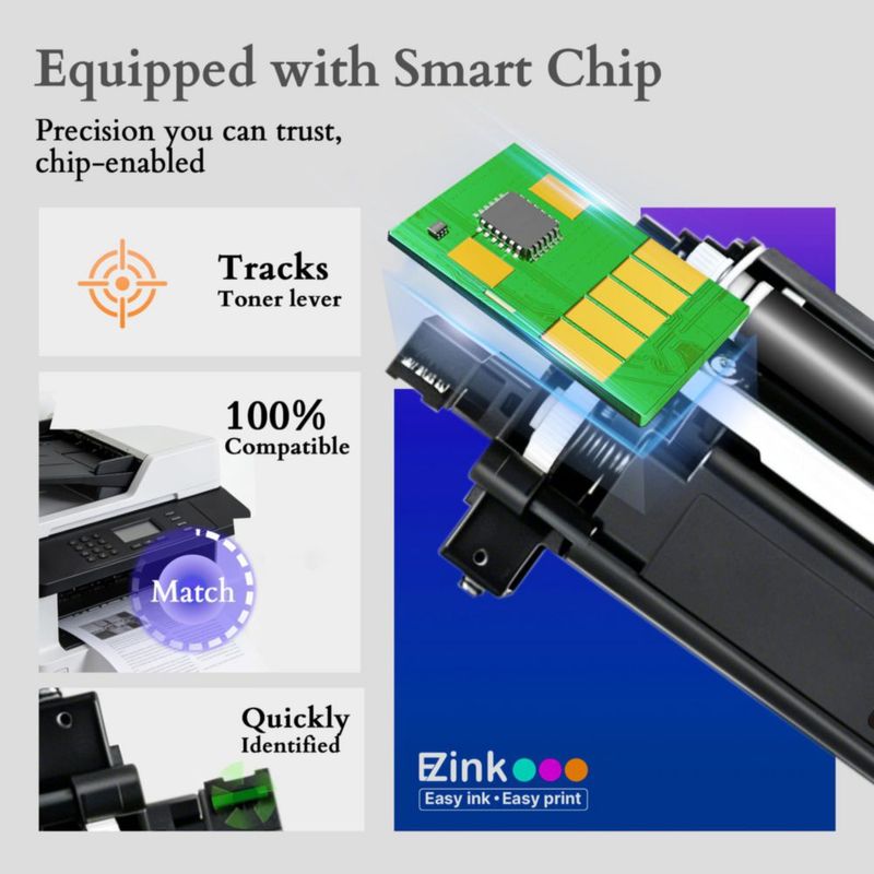 Tóner láser E-Z Ink TN227 pack de 5 unidades de alto rendimiento