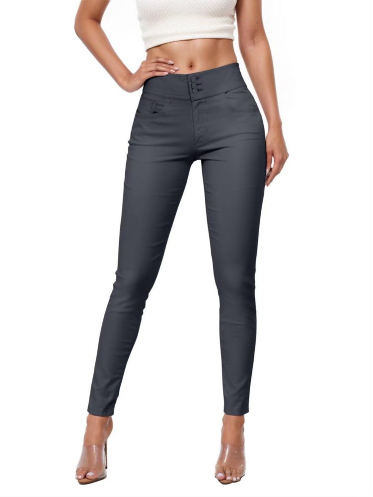 PANTALONES Hybrid & Company P44870SK Gris Carbón XS