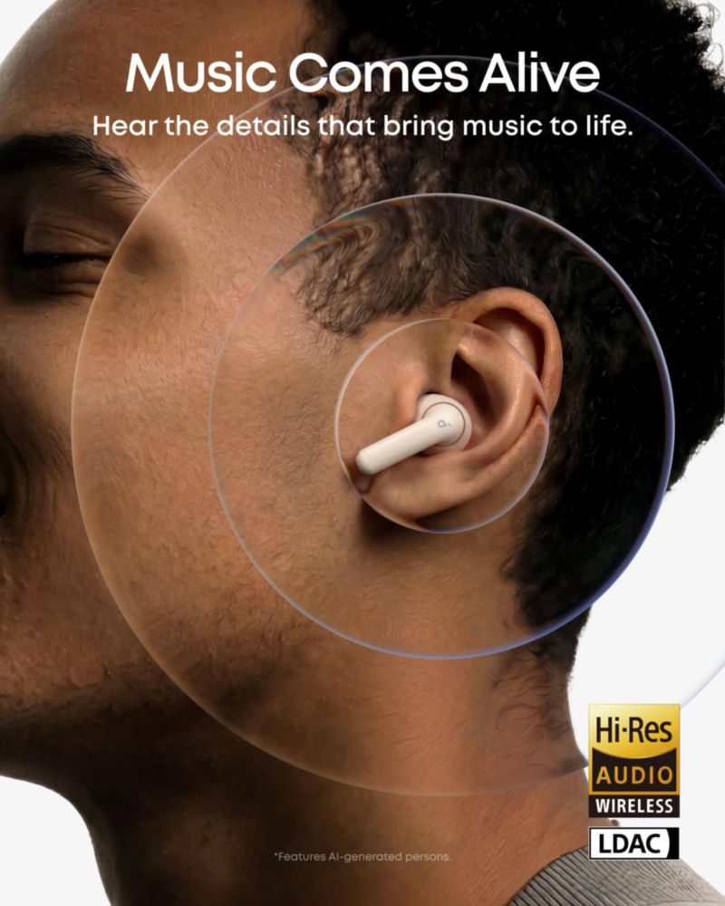Auriculares inalámbricos Soundcore P42i con cancelación activa de ruido y audio Hi‑Res