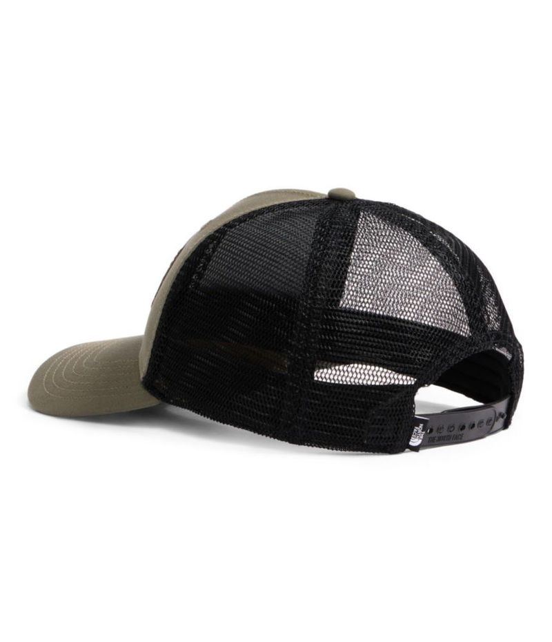 Gorra The North Face Mudder estilo camionero color Semilla de alcaravea