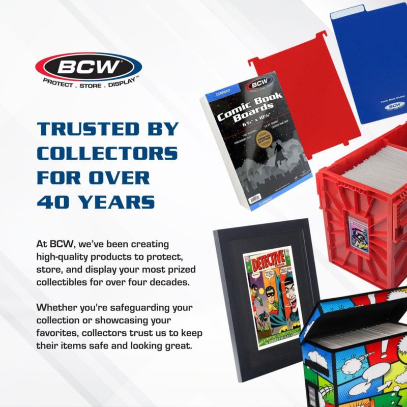 Funda de documento BCW Golden Age 21 x 27 cm 4 mil