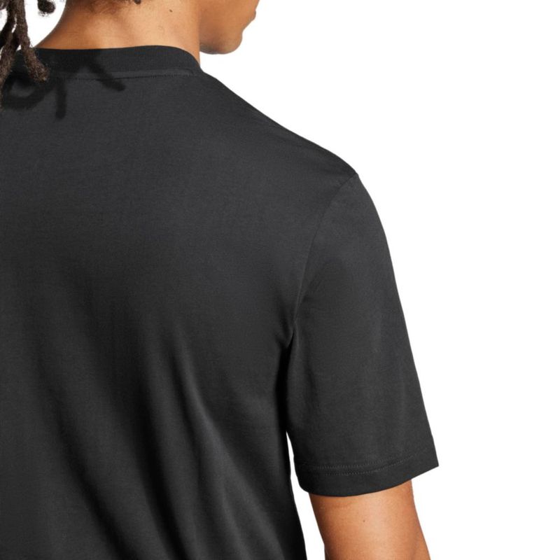 Camiseta adidas Essentials para hombre talla XL negra/blanca