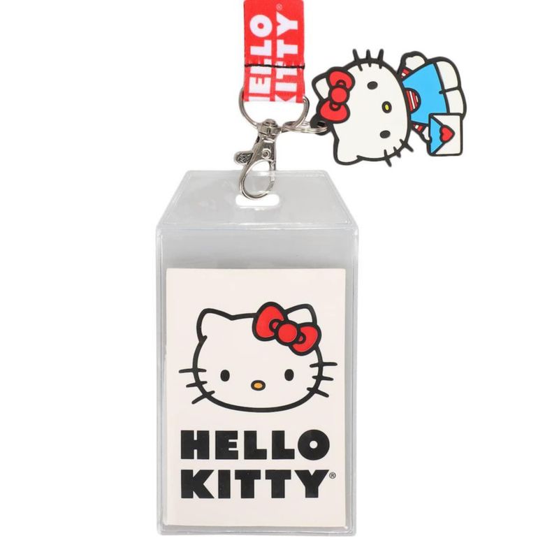 Cordón Bioworld de 56 cm con cierre de seguridad y charm de Hello Kitty