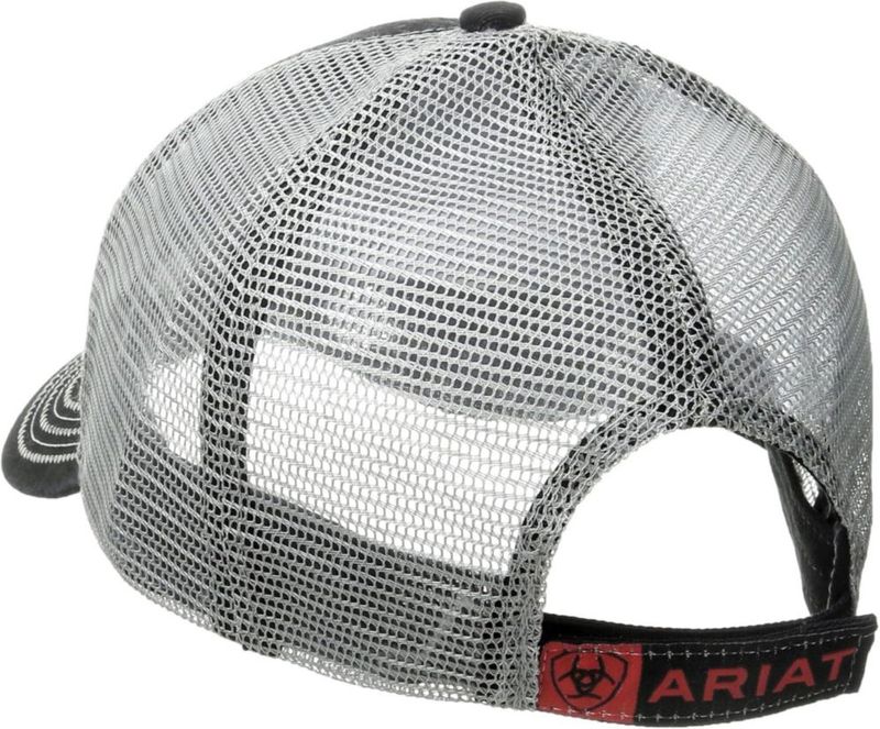 GORRA ARIAT Rumblin Logo Negra/Gris Talla Única