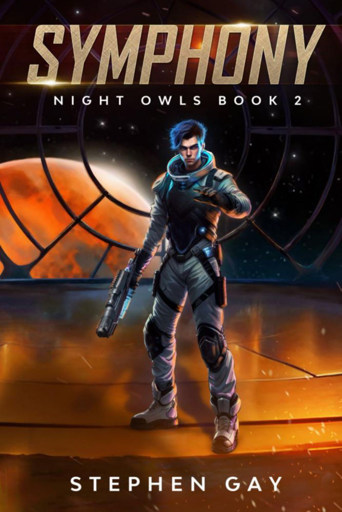 Libro Majosta Symphony Night Owls 2: Aventura de ciencia ficción en una colonia lunar