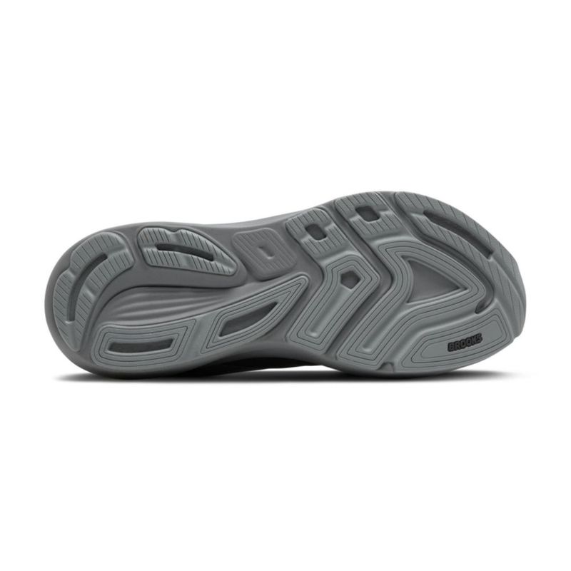 Zapatilla de running para hombre Brooks Revel 8 gris primer/negro talla 10M