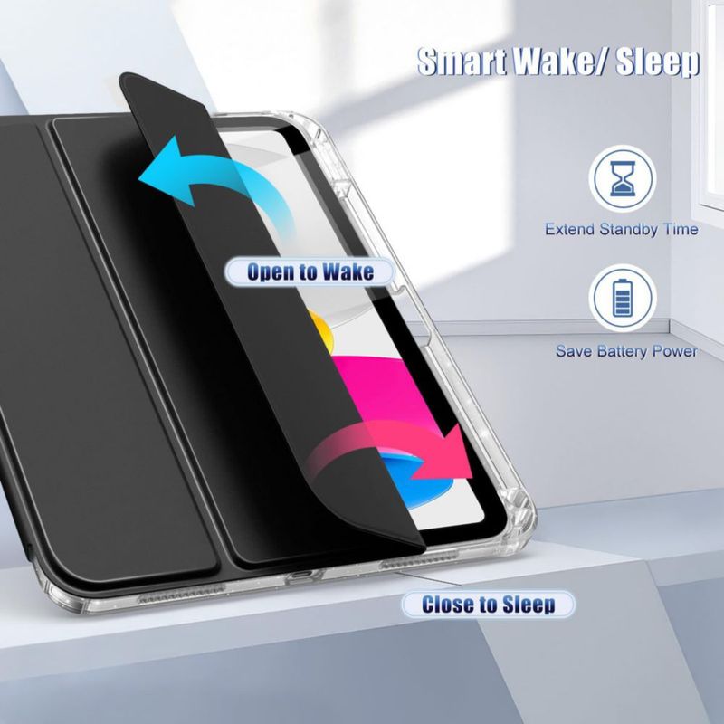 Funda TiMOVO para iPad 11"/109" Negra con Portapuntas