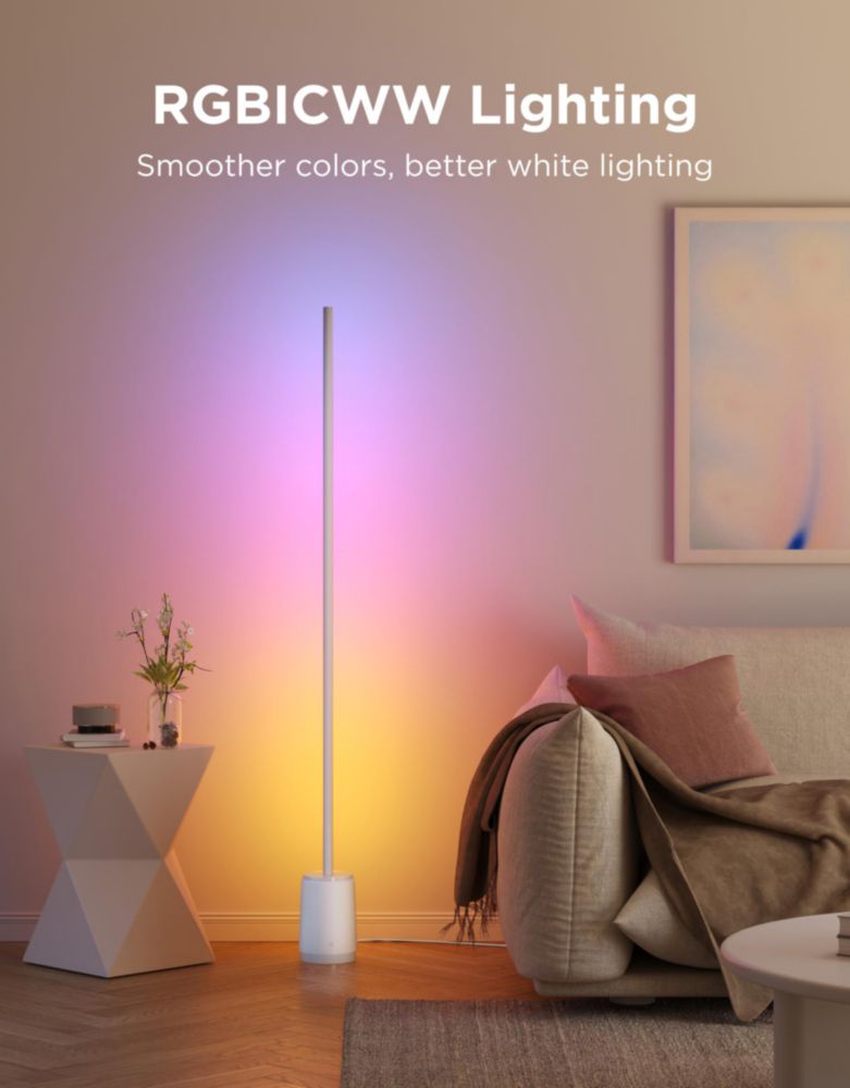 Lámpara de pie Govee 3 Lite RGBIC inteligente con Wi‑Fi