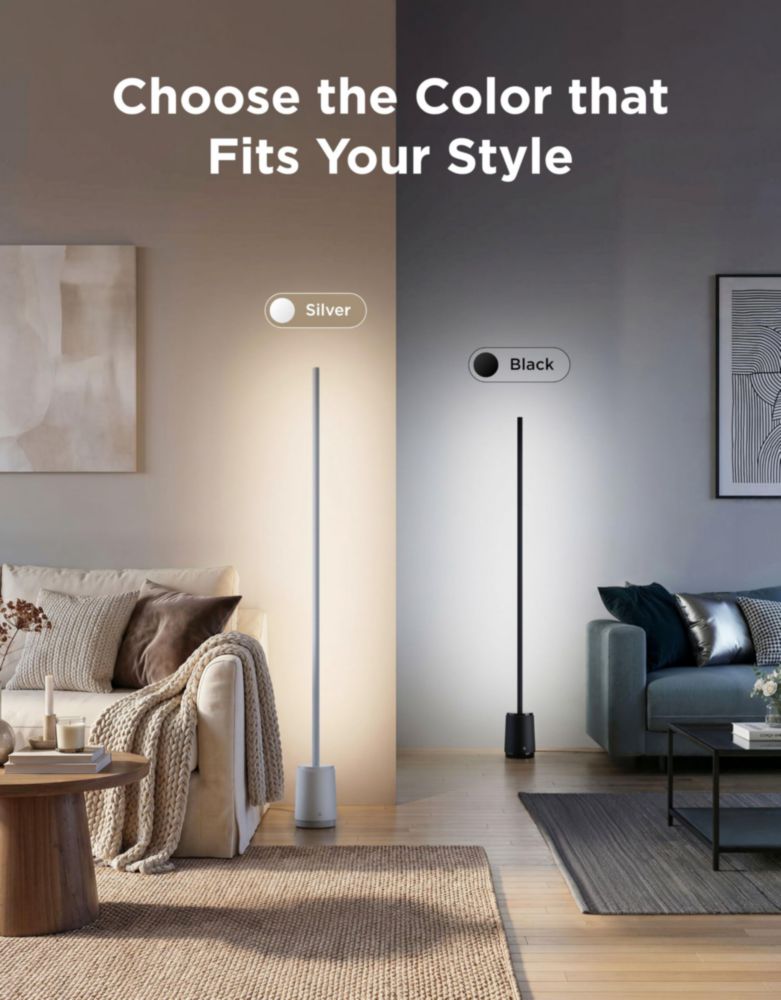 Lámpara de pie Govee 3 Lite RGBIC inteligente con Wi‑Fi