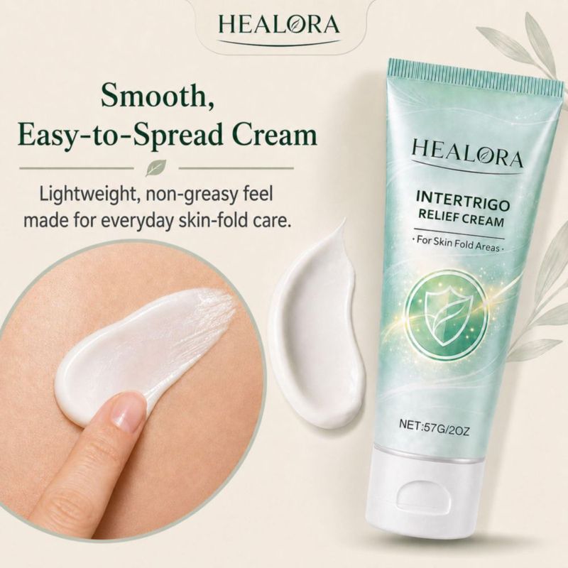 Crema para Intertrigo HEALORA Pack de 2 x 57 g Cuidado de Pliegues Cutáneos