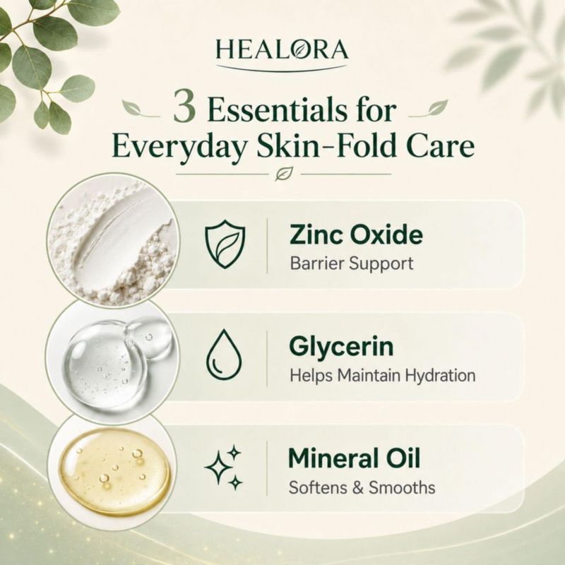 Crema para Intertrigo HEALORA Pack de 2 x 57 g Cuidado de Pliegues Cutáneos