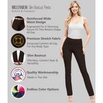 Pantalones Hybrid & Company Slim Bootcut Marrón 3X