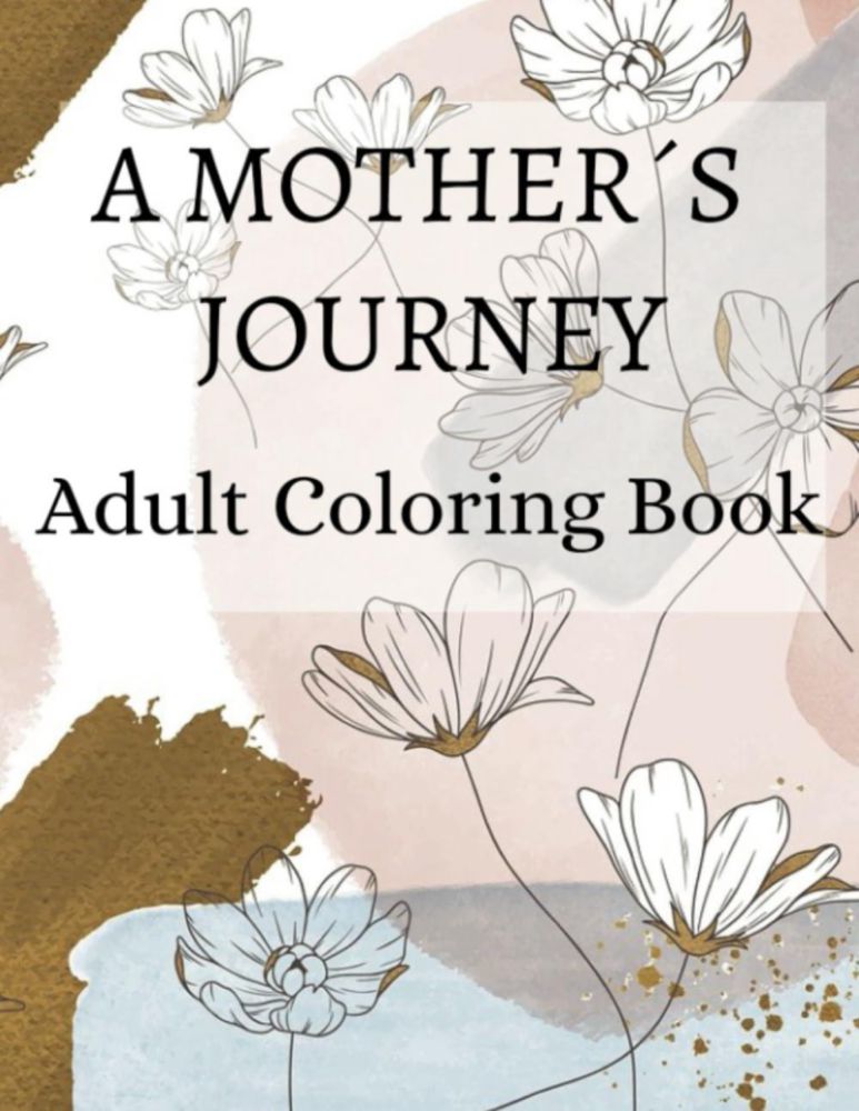 Libro de colorear para adultos Majosta – El viaje de una madre