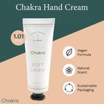 Crema de Manos Chakra 30 ml con Aroma de Lino Suave