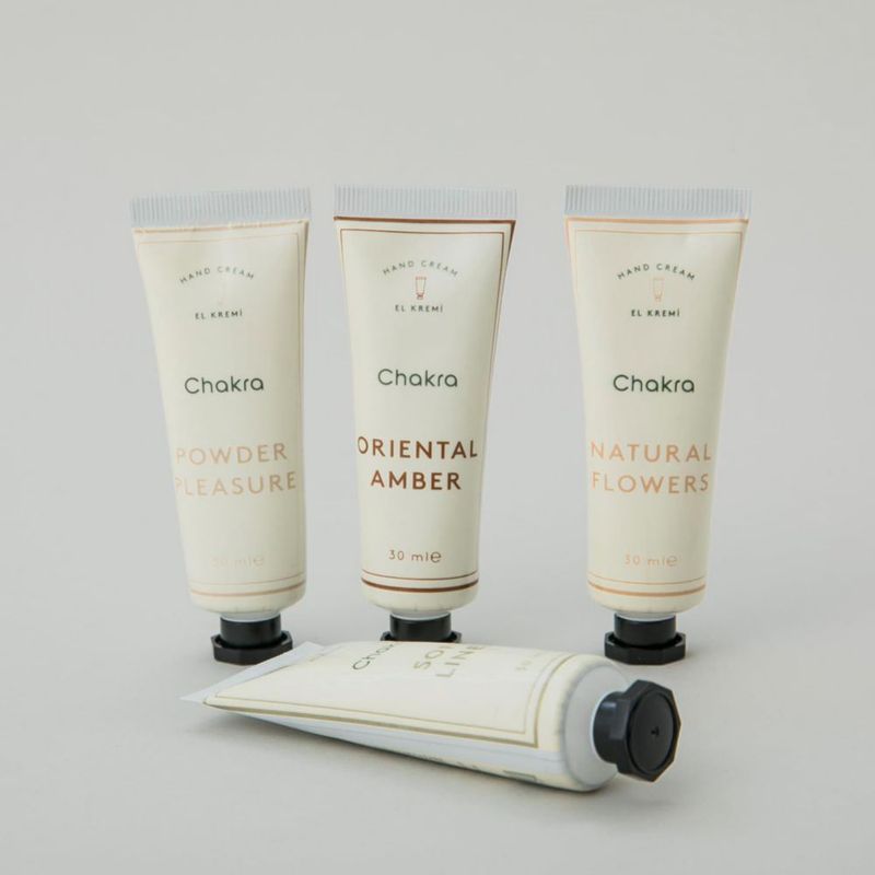 Crema de Manos Chakra 30 ml con Aroma de Lino Suave