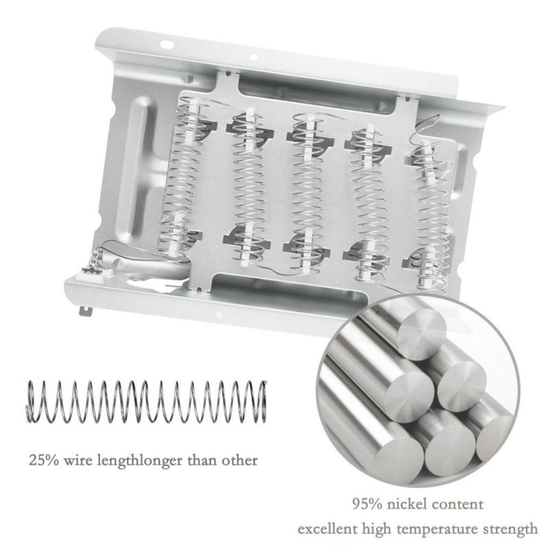 Kit de elemento calefactor para secadora BUBOSPER Maytag modelo MEDX655DW1