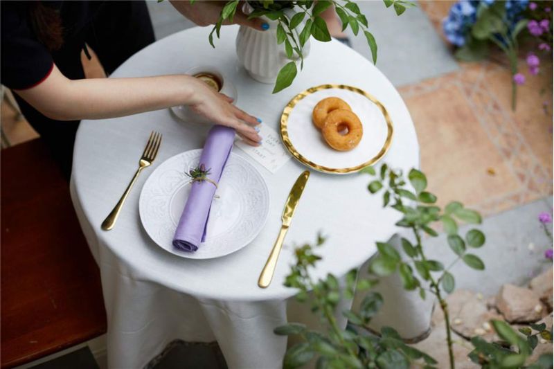 Servilletas de Tela KOFFOTA 46 cm Lavanda Paquete de 6