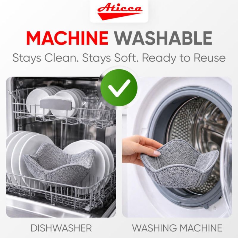 Soporte para cuencos Aticca 18 cm juego de 4 resistente al calor