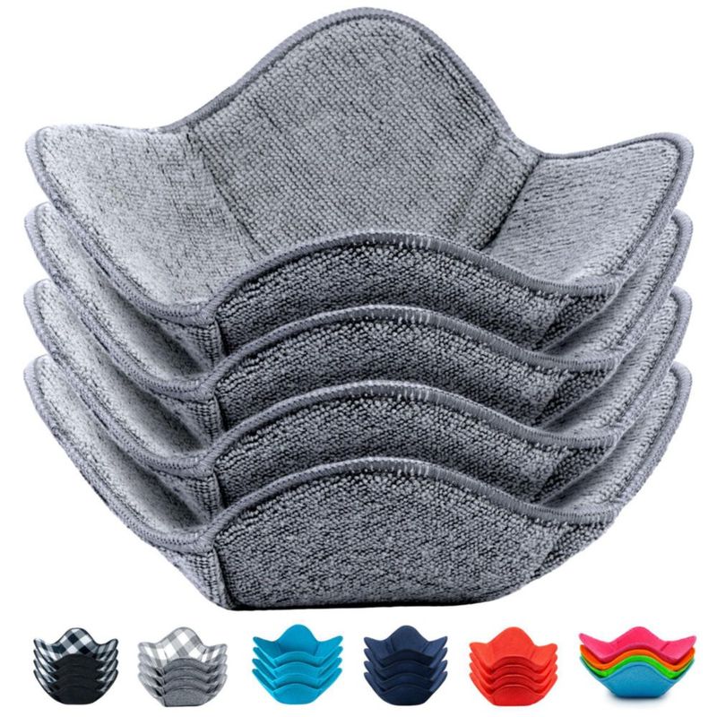 Soporte para cuencos Aticca 18 cm juego de 4 resistente al calor