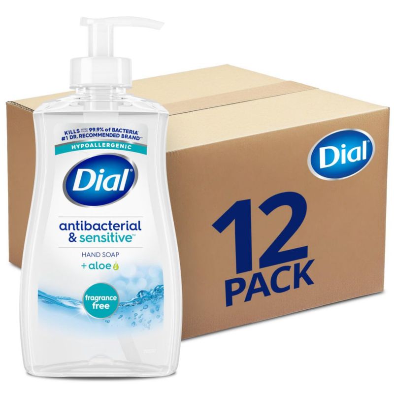 Jabón de Manos Dial 315 ml Sin Fragancia - Pack de 12