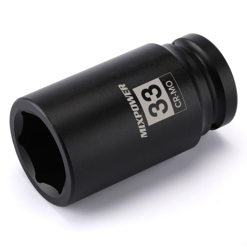 Cubo de Impacto MIXPOWER 33 mm de 3/4" de Cabezal 6 Puntos