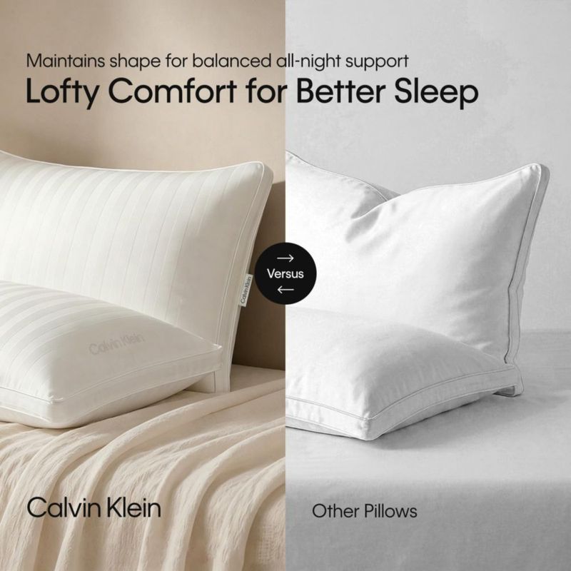 Almohada Calvin Klein Queen – Pack de 2 Firmeza Media