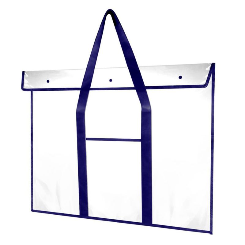 Bolsa para carteles QWORK 80 cm x 65 cm Pack de 4 Transparente