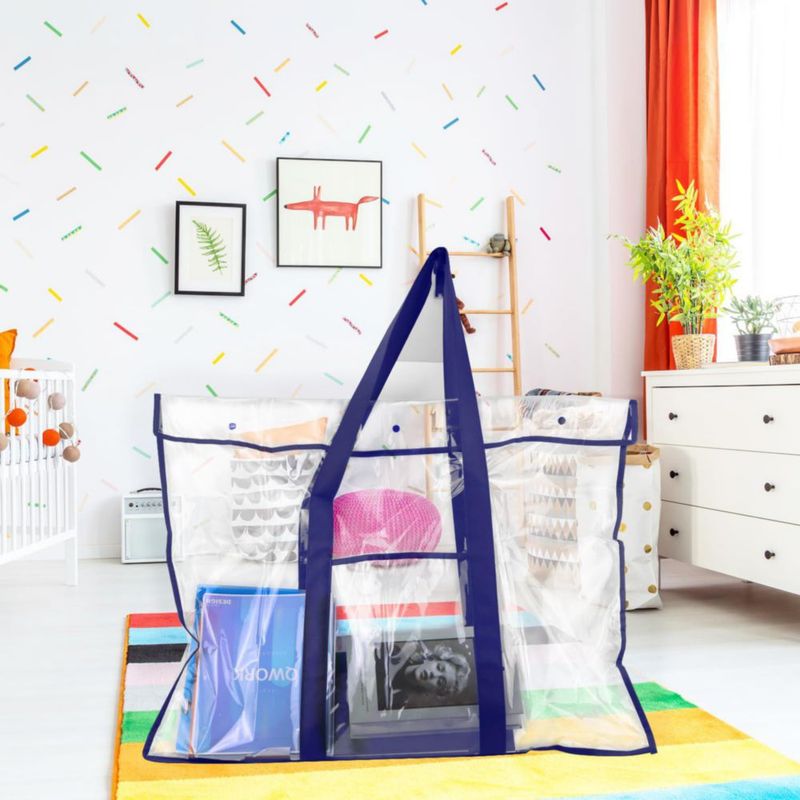 Bolsa para carteles QWORK 80 cm x 65 cm Pack de 4 Transparente