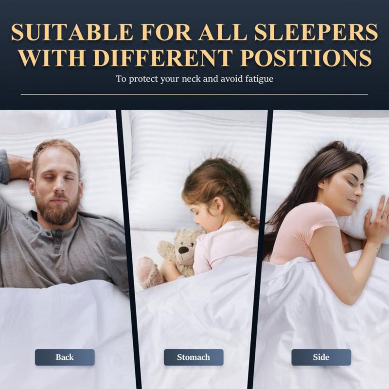 Almohada COZSINOOR tamaño Queen juego de 2