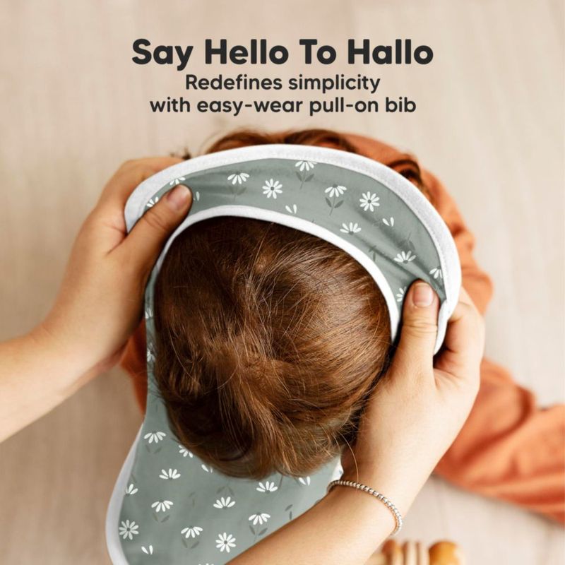 Baberos KeaBabies Pack de 8 (6‑36 meses) Fleur