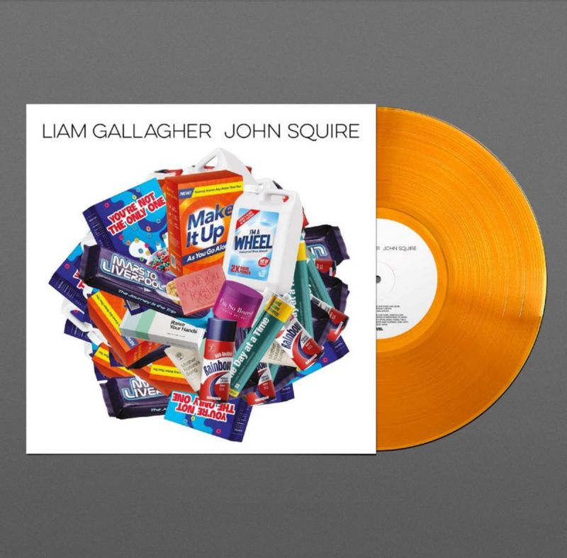 Vinilo ecológico naranja Warner Music International