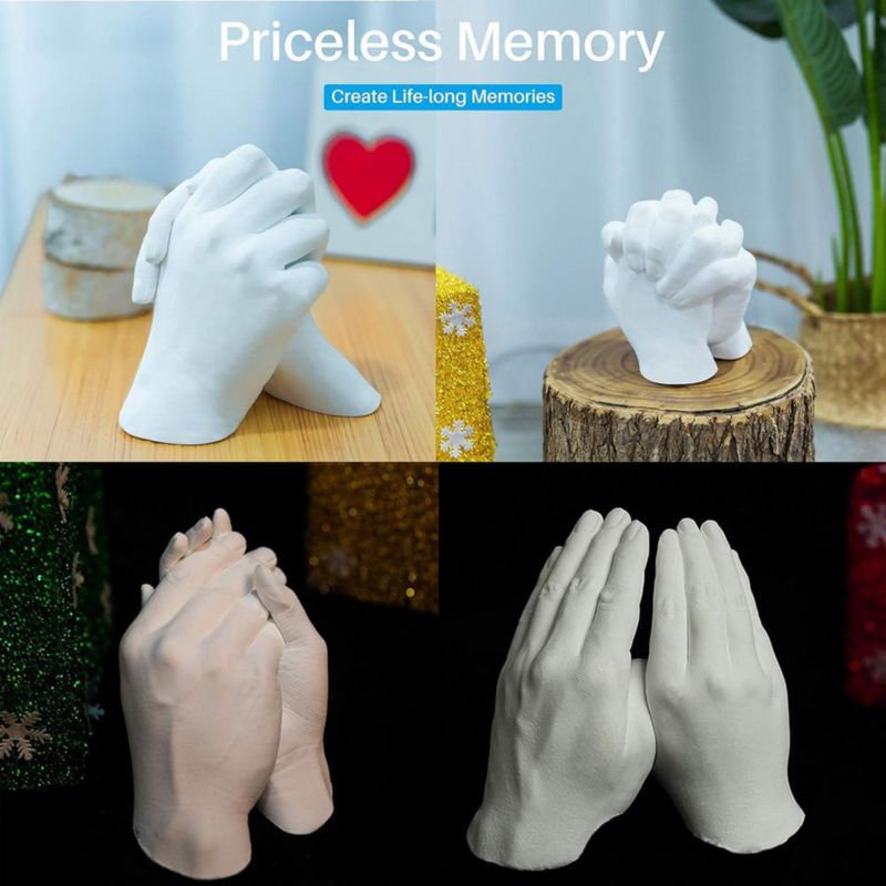 Kit de Moldeo de Manos Godora para Parejas Detalle Fino