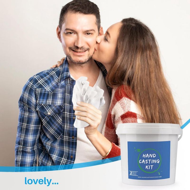 Kit de Moldeo de Manos Godora para Parejas Detalle Fino