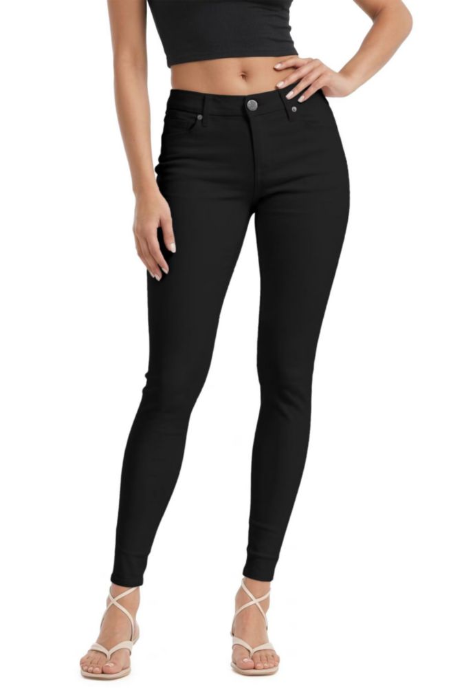 Jeans Hybrid & Company negro 74 cm corto
