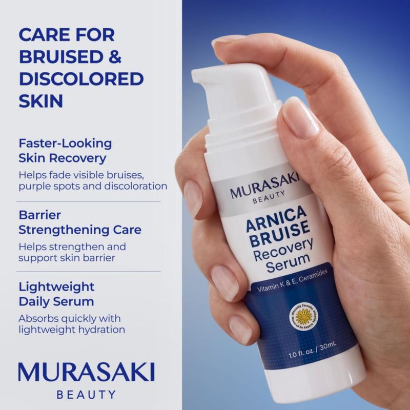 Suero facial MURASAKI BEAUTY 30 ml Arnica y vitaminas K & E