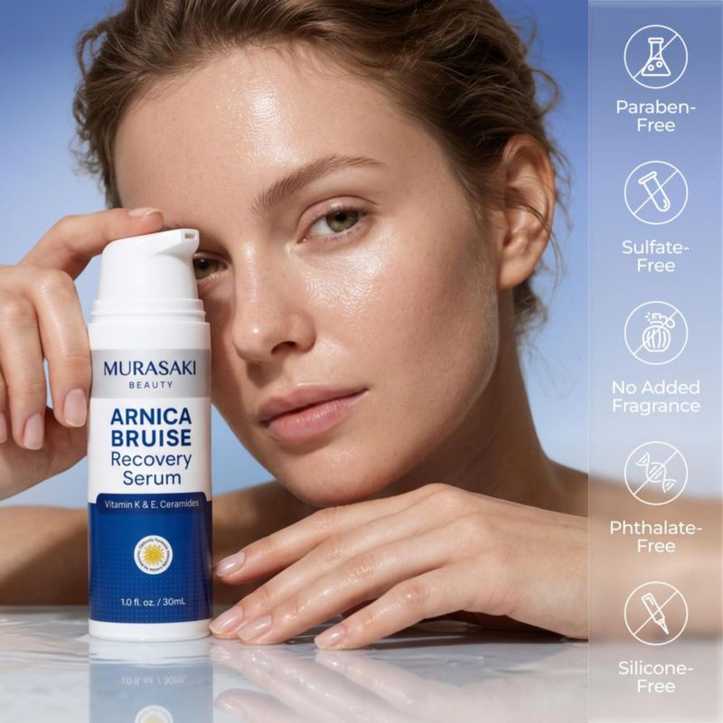 Suero facial MURASAKI BEAUTY 30 ml Arnica y vitaminas K & E