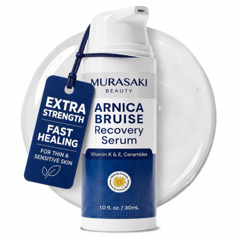 Suero facial MURASAKI BEAUTY 30 ml Arnica y vitaminas K & E