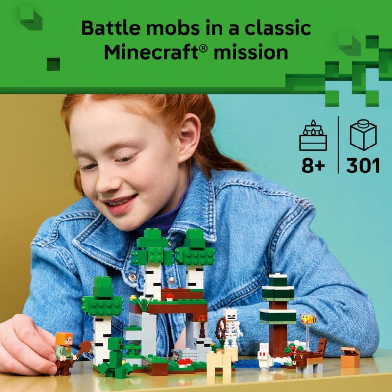 Bloques de Construcción LEGO Minecraft 21593 Primera Noche