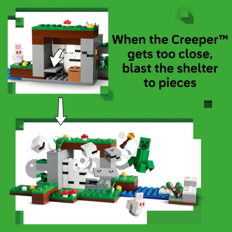 Bloques de Construcción LEGO Minecraft 21593 Primera Noche
