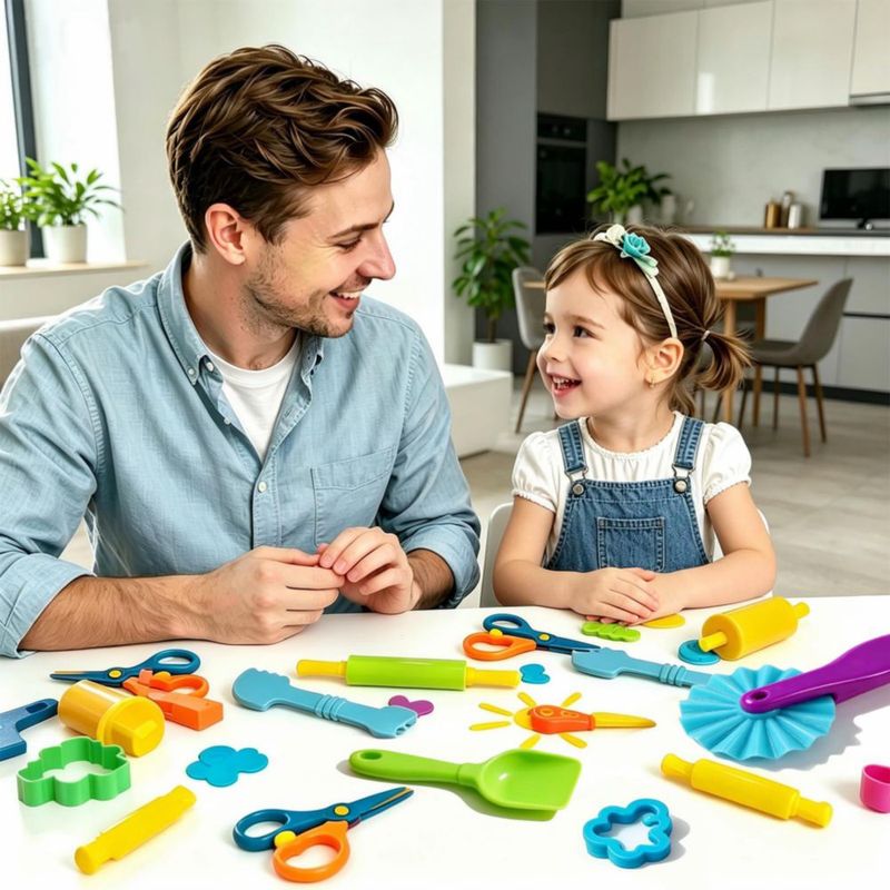 Kit de Herramientas de Juego IELEK de 29 Piezas – Juego de Cortadores de Animales