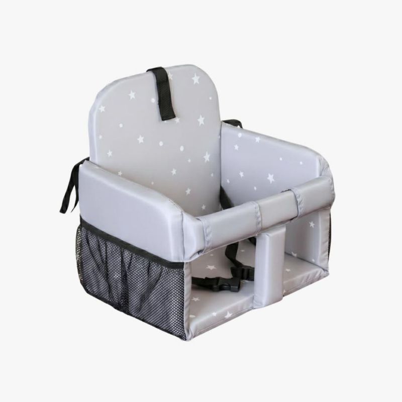 Inserto para silla alta Coco Seat gris con estrellas 4+ meses