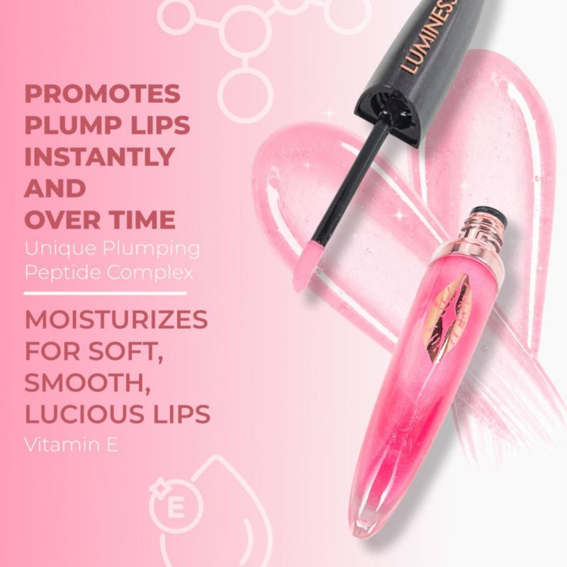 Brillo Labial LUMINESS Hot Kiss Voluminizador Hidratante