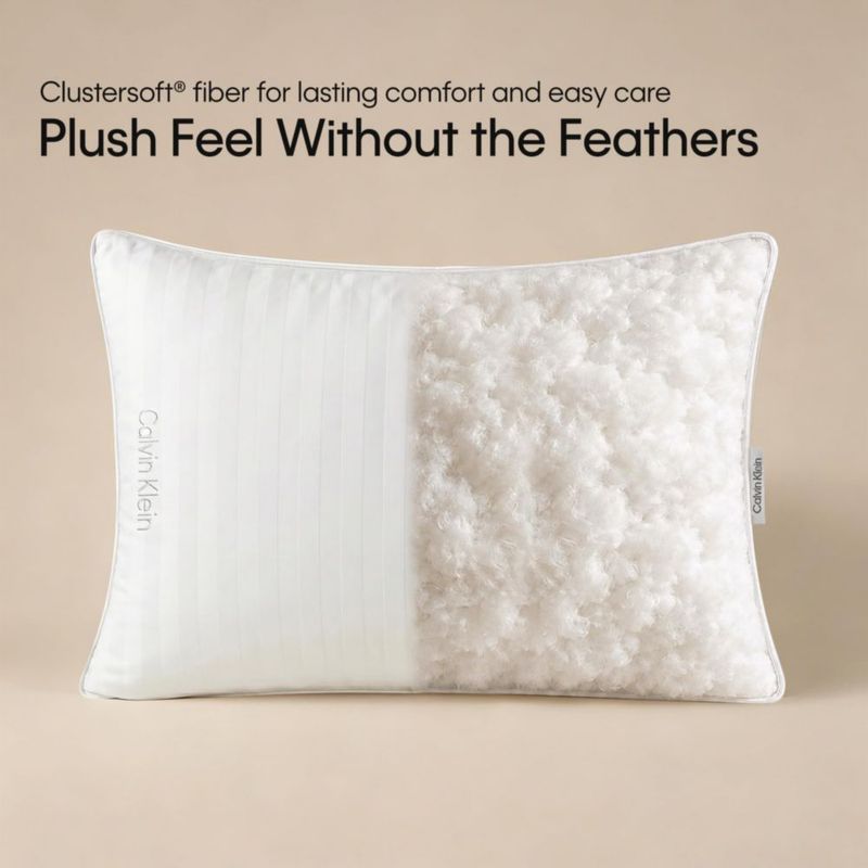 Almohada Calvin Klein King Size juego de 2 medio suave